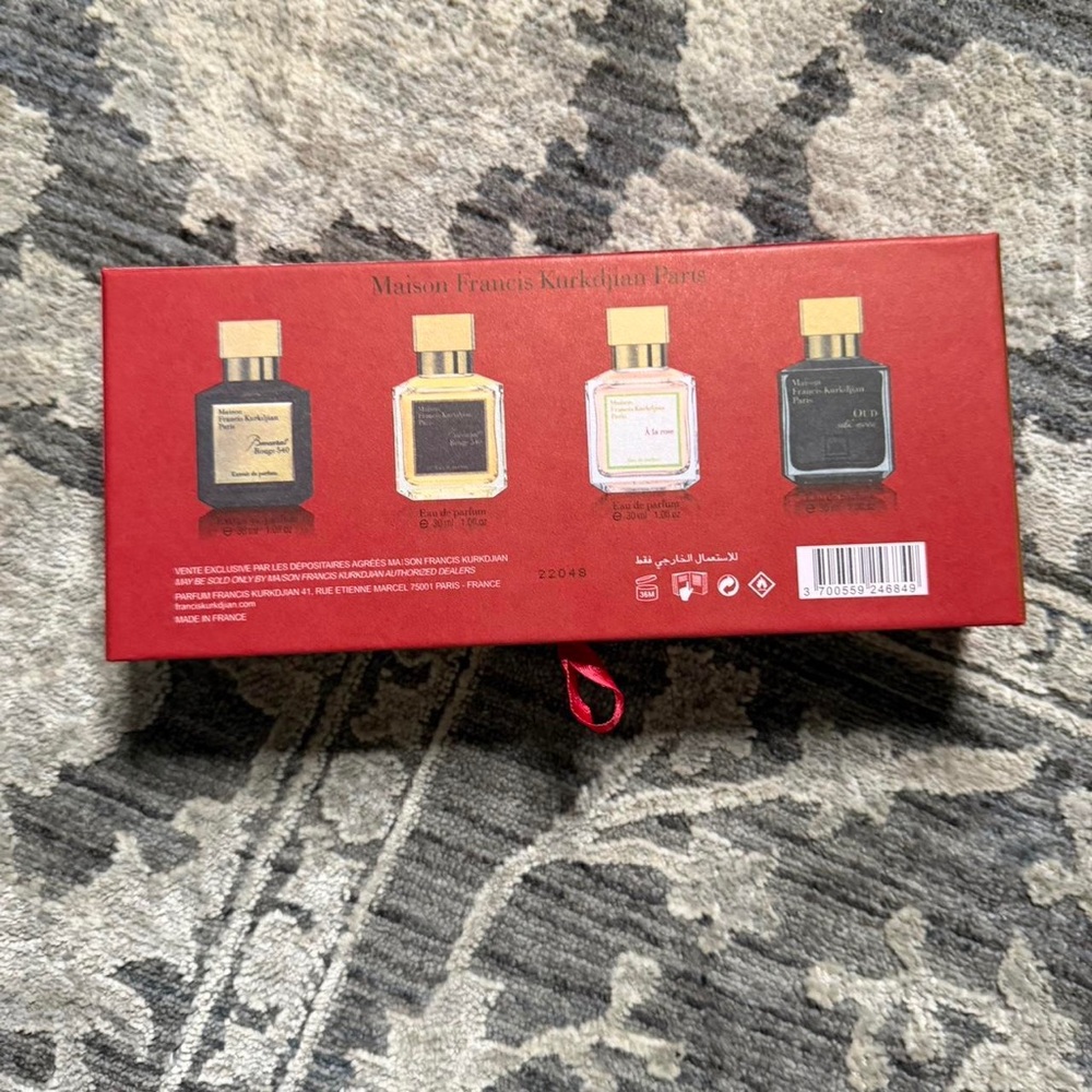 Maison Francis Kurkdjian Fragrance Collection - Red, Gold, Clear - Picture 2 of 2